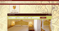 Desktop Screenshot of hotelmalibran.com