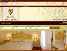 Tablet Screenshot of hotelmalibran.com